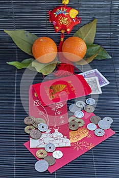 Red envelopes for Happy Chinese New Year