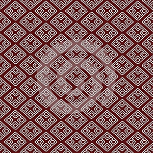 Red ethnic russian seamless pattern