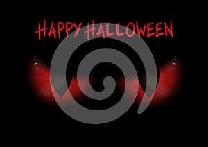 Red evil eyes background