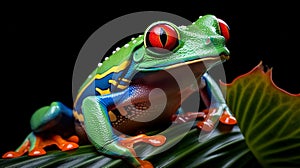 The Red Eyed Tree Frog