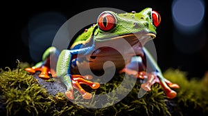 The Red Eyed Tree Frog