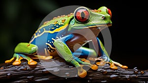 The Red Eyed Tree Frog