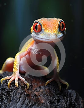 Red-eyed tree frog (Hyla leucomystax)