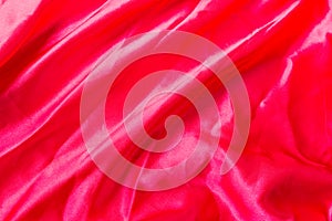 Red Fabric pattern background.