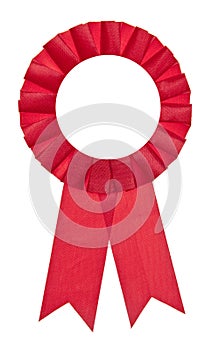 Red Fair Winner Ribbon