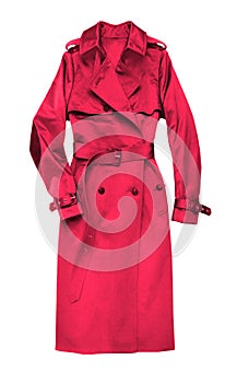 Red female coat