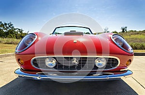 Red 1962 Ferrari 250 GT California Spyder