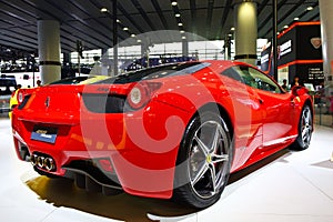 Red Ferrari 458 Italia