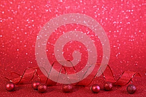 Red festive background