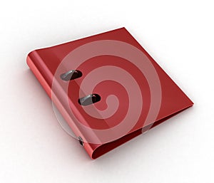 Red file , binder