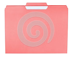 Red File Folder