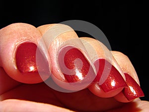 Red Fingernails photo