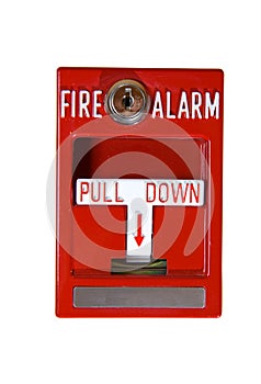Red Fire Alarm