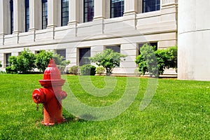 Red Fire Hydrant