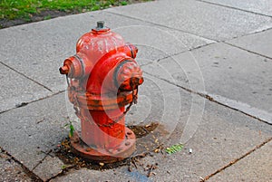 Red Fire Hydrant