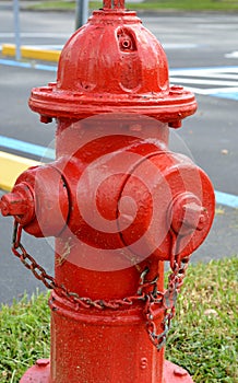 Red Fire Hydrant