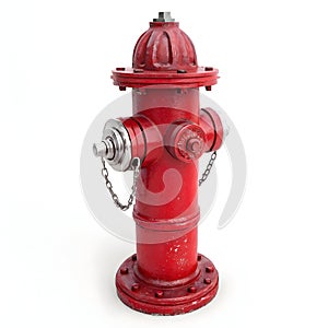 Fire hydrant isolated on transparent background