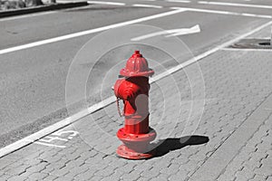 Red Fire Hydrant