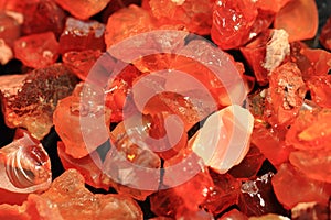 Red fire opal texture