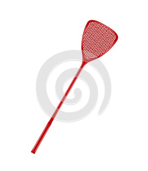 Red flyswatter