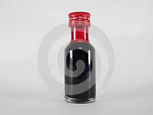 Red food coloring syrups