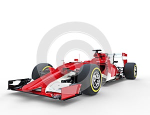 Red Formula One Car - Studio Shot