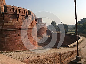 Red Fort - Agra - Lal Qila. (1565-1573) . India .