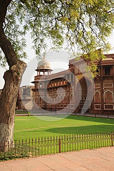 Red Fort, Agra, Uttar Pradesh, India.