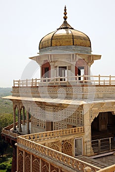 Red Fort, Agra, Uttar Pradesh, India.