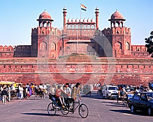 The Red Fort, Delhi.