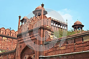 Red Fort (Lal Qila). Delhi, India