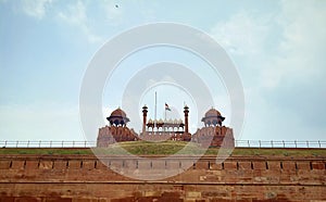 The Red Fort in New Delhi
