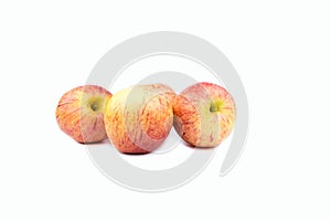 The red fresh apple for health