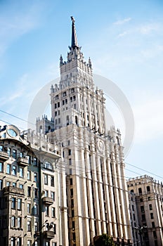 Red Gate Building in Moscow
