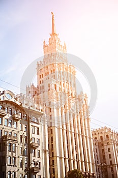 Red Gate Building in Moscow