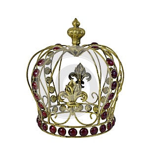 Red Gem Embellished Crown