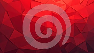 Red geometric design abstract background