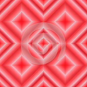 Red Geometric Pattern Background