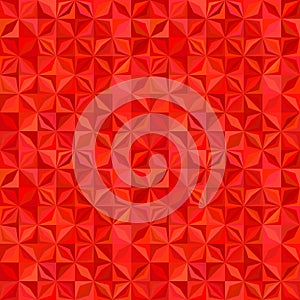 Red geometrical stripe pattern - vector tile mosaic background design