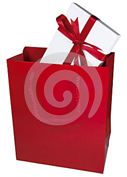 Red gift bag