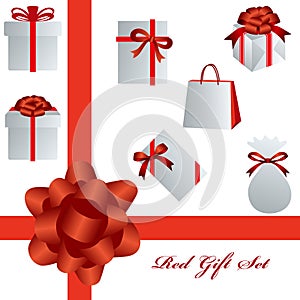 Red gift set