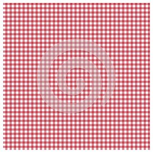 Red gingham