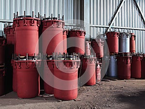 Red gland expansion joints for heating main