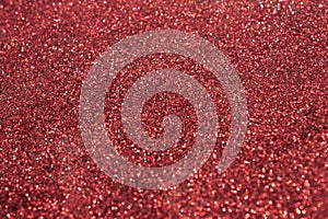 Red Glitter Background