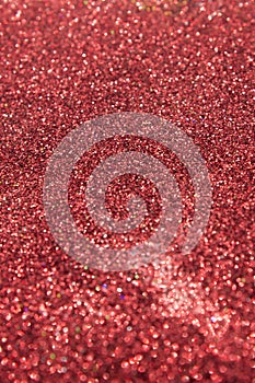 Red Glitter Background