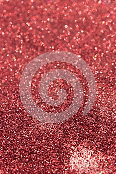 Red Glitter Background