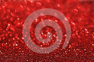 Red glitter background