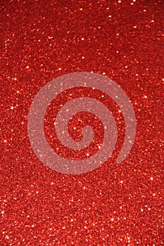 Red Glitter Background