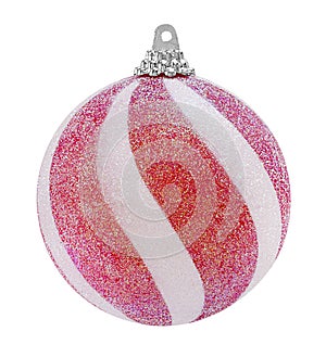 Red Glitter Christmas Ball