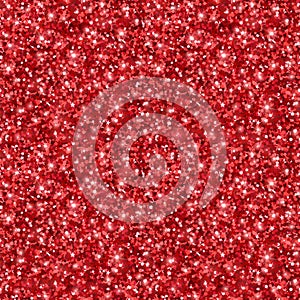 Red Glitter Seamless Pattern Texture